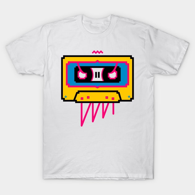 El Luchador Analogico T-Shirt by 38Sunsets